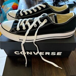 Converse Kids Black and White Sneakers